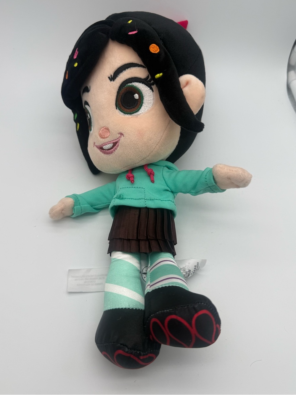 Disney Store Vanellope Von Schweetz Plush Doll Stuffed Toy Wreck It Ralph 13”